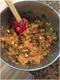 basil quinoa