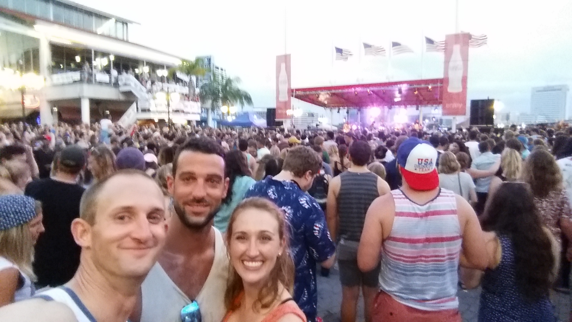 chris schuff took in a his third concert this summer