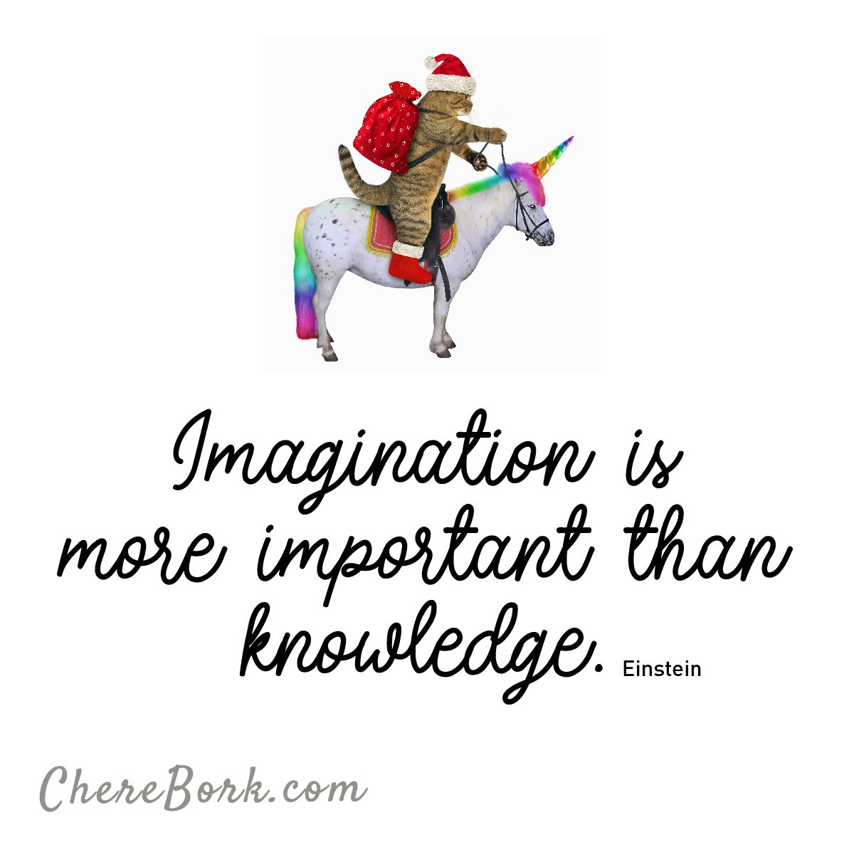 Imagination is more important than knowledge. -Einstein