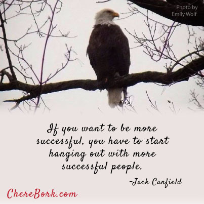 If you want to be more successful, you have to start hanging out with more successful people. - Jack Canfield